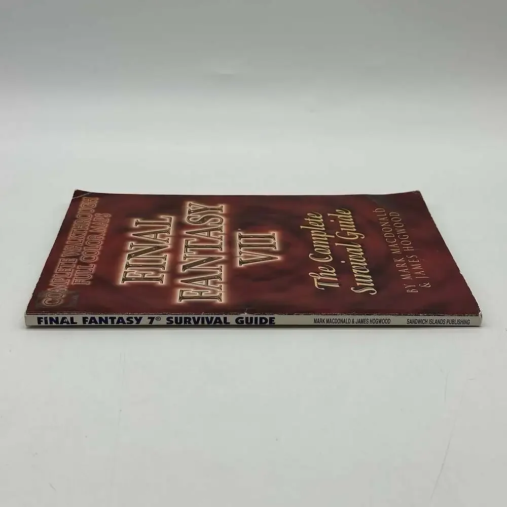 Final Fantasy VII The Complete Survival Guide By Mark McDonald And James Hogwood